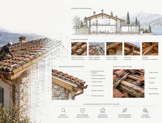 Valutazione degli accessi per un cantiere di rifacimento tetto