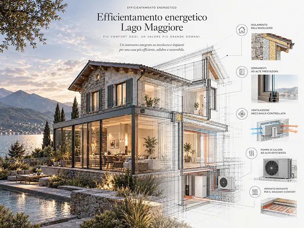 Intervento Haus Group per migliorare l'efficienza energetica di un edificio