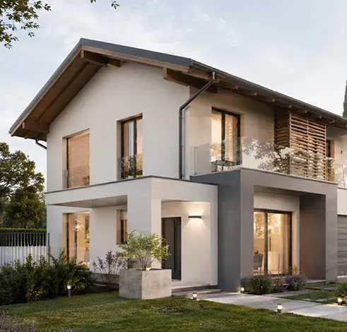 Nuova costruzione residenziale realizzata da Haus Group