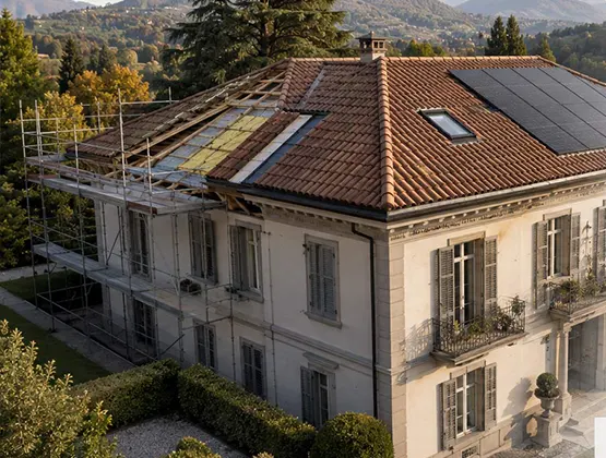 Rifacimento di una copertura eseguito da Haus Group