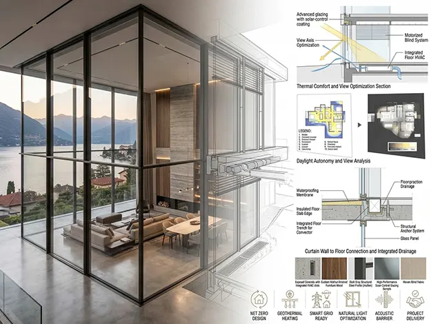 Ristrutturazione coordinata di una villa
